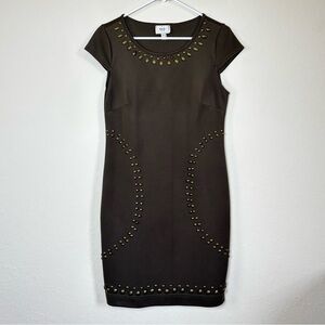 Eci New York Women’s Dark Green Dress. Size 6.